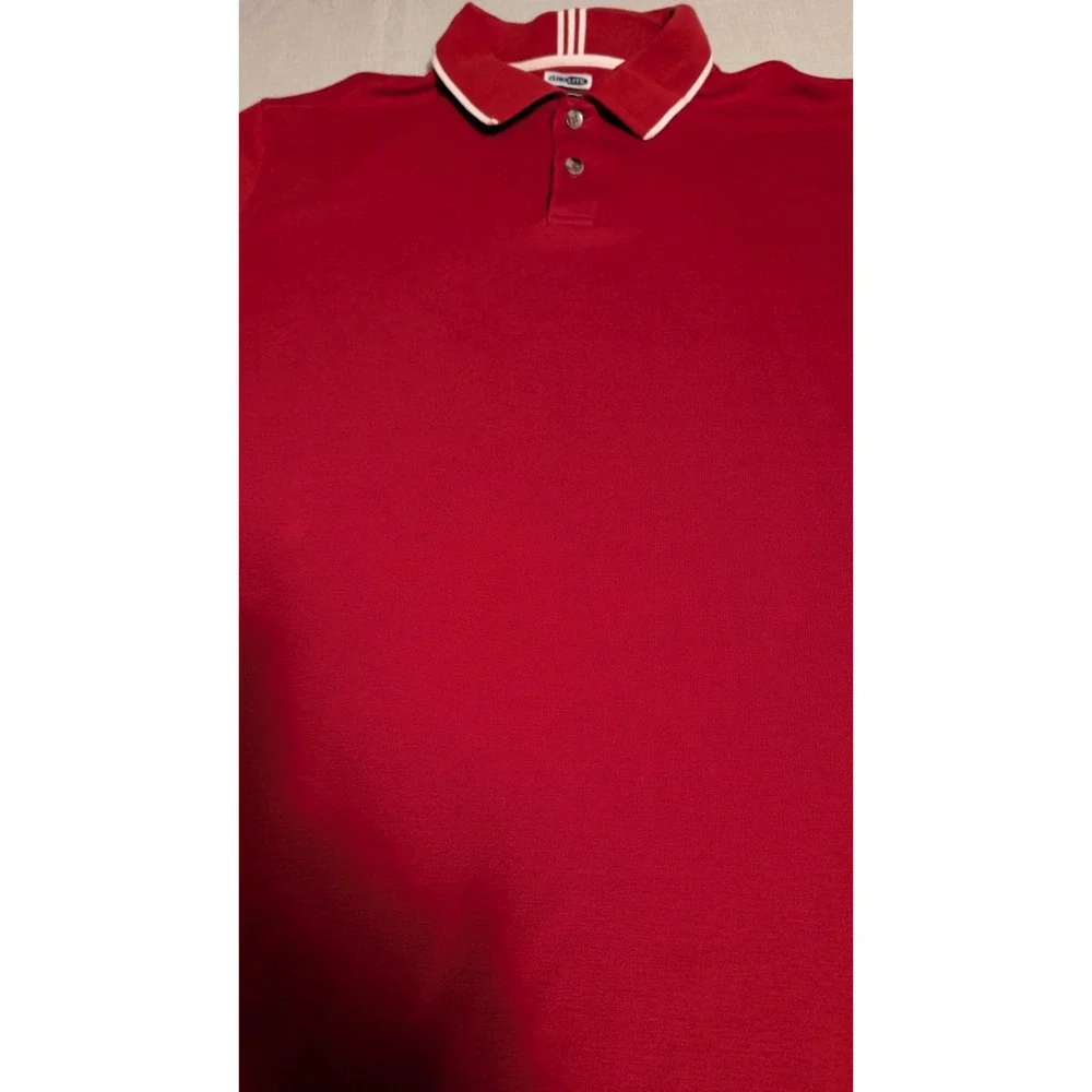 Adidas Polo Shirt Caual Golf or a night out with the boys. Size Large Red